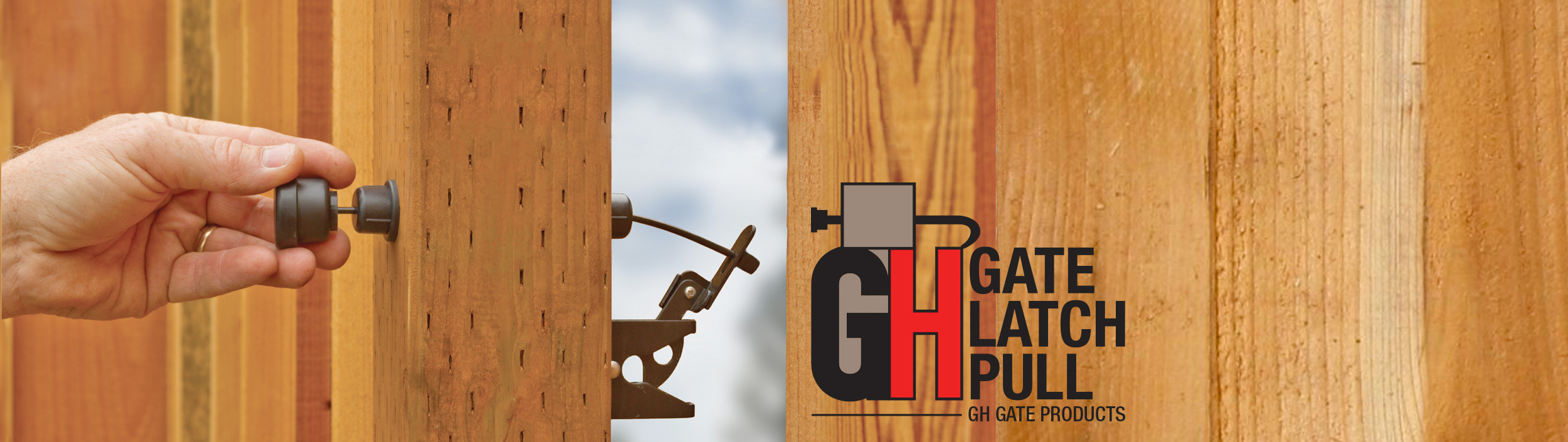 GH Gate Latch Pull Banner