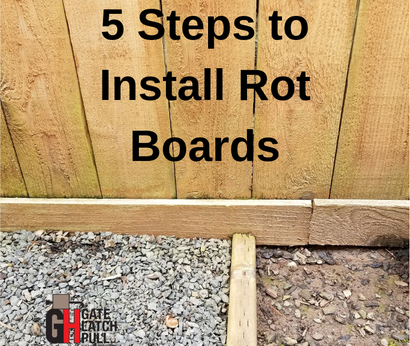 5 Easy Steps to Install Rot Boards